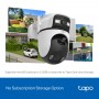 TP-LINK smart κάμερα Tapo C545D, dual lens, 2K/3MP, WiFi, PTZ, IP66, V1.0