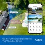 TP-LINK smart κάμερα Tapo C545D, dual lens, 2K/3MP, WiFi, PTZ, IP66, V1.0