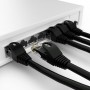 POWERTECH καλώδιο δικτύου CAB-N458, Cat 6 U/UTP, CCA, 250Hz, 1.5m, μαύρο