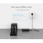 ORICO docking station για 2.5" ή 3.5" SATA HDD/SSD 6528US3-C, 2 θέσεων, 5Gbps, clone function, μαύρο