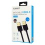 ORICO καλώδιο USB 2.0 U2-AA02, 480Mbps, 1.5m, μαύρο
