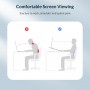 ORICO πλαστική βάση για laptop PFB-A23, 11-17", foldable, πλαστική, λευκή