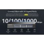MERCUSYS desktop/rackmount switch MS124GS, 24x Gigabit θύρες, V1.0