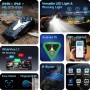 ULEFONE smartphone Armor 34 Pro Plus με βιντεοπροβολέα, 6.95", 5G, 16/512GB, 25500mAh, IP68/IP69K/MIL-STD-810H, μαύρο