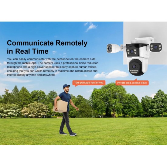 VSTARCAM smart κάμερα CS621FR, four-lens, 2MP, WiFi, SD, PTZ, IP66