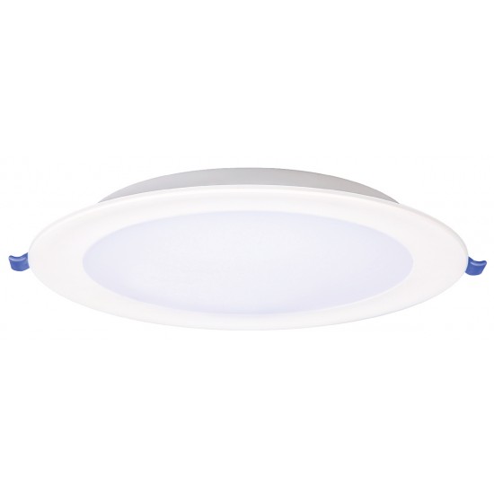 POWERTECH LED φωτιστικό downlight PT-1558, 5W, Φ100x25mm, 4000K, 425lm, λευκό