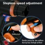 KINZIR ηλεκτρικό air duster AD61, 800W, 2000mAh, Brushless, μαύρο