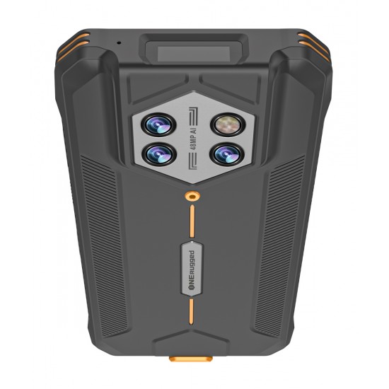 ONERUGGED smartphone P1, 6.56", 8/128GB, 5800mAh, IP68/MIL-STD 810H/Atex Zone 2, μαύρο