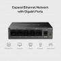 MERCUSYS desktop switch MS105GS, 5x Gigabit θύρες, V2.0