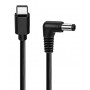 POWERTECH καλώδιο τροφοδοσίας USB-C σε DC CAB-UC095, 5.5x2.5mm, 0.5m, μαύρο
