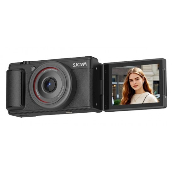SJCAM compact φωτογραφική μηχανή ZV200, 12MP, 16x ψηφιακό zoom, μαύρη