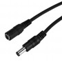 POWERTECH καλώδιο επέκτασης DC CAB-P030, 5.5 x 2.1mm, 10m, μαύρο