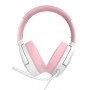 SADES gaming headset Spower, 3.5mm σύνδεση, 40mm, multi-platform, ροζ/λευκό