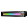 SADES soundbar Posevolt με RGB φωτισμό, 10W, Bluetooth & USB-C/USB, μαύρο