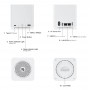 BEELINK mini PC/NAS ME Mini με 6x θέσεις M.2, Intel N95, 12GB, 1TB M.2, Windows 11 Home
