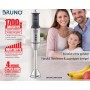 BRUNO ραβδομπλέντερ BRN-0249, 1700W, ρυθμιζόμενη ταχύτητα, 4 λεπίδες, inox-μαύρο