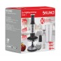 BRUNO ραβδομπλέντερ BRN-0250, 1700W Σετ 3 σε 1, ρυθμιζόμενη ταχύτητα, 4 λεπίδες, inox-μαύρο