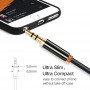 CABLETIME καλώδιο προέκτασης ήχου 3.5mm CT-AV311-P11FG, gold plated, 0.5m, μαύρο