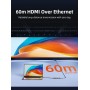 CABLETIME HDMI video extender CT-HEHD-FG60 μέσω καλωδίου RJ45, 1080p/60Hz, έως 60m