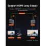 CABLETIME HDMI video extender CT-HEHD-FG60 μέσω καλωδίου RJ45, 1080p/60Hz, έως 60m