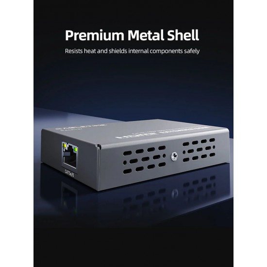 CABLETIME HDMI video extender CT-HEHD-FG60 μέσω καλωδίου RJ45, 1080p/60Hz, έως 60m