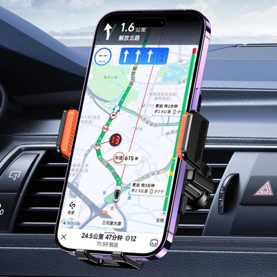 KAKUSIGA βάση smartphone αυτοκινήτου KSC-1720 για αεραγωγούς, μαύρη