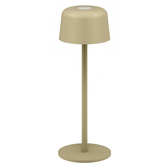 GOOBAY επιτραπέζιο φωτιστικό 77678, 3000K, dimmable, επαναφορτιζόμενο, μπεζ