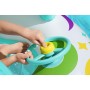 BESTWAY παιδική φουσκωτή βάρκα με σκίαστρο 34149, 107x112cm, Space Splash