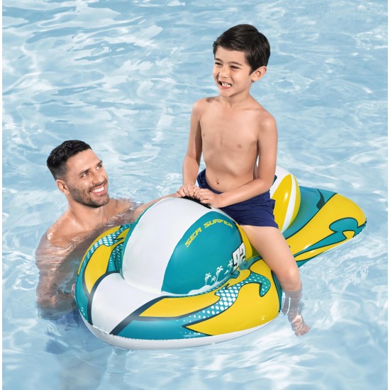 BESTWAY παιδικό φουσκωτό ride on 41540, 117x77cm, Sea Surfer