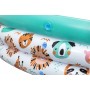 BESTWAY παιδική φουσκωτή πισίνα 51008, 101lt, Φ102x25cm, λευκή/βεραμάν