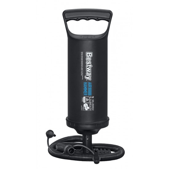 BESTWAY τρόμπα χειρός 62003, 1.85lt, 6PSI, μαύρη