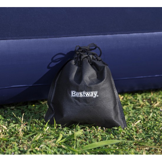 BESTWAY μίνι ηλεκτρική τρόμπα 62289, 90lt, 0.427PSI, USB-C, μαύρη