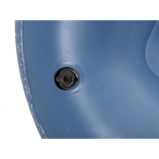BESTWAY φουσκωτή πουφ πολυθρόνα 75154, 112x112x66cm, μπλε