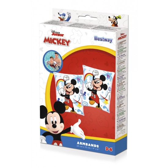 BESTWAY μπρατσάκια 91002, 23x15cm, 3-6 ετών, Mickey