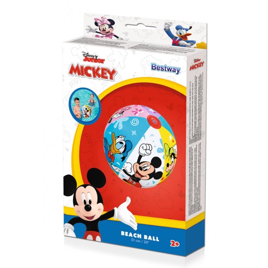 BESTWAY μπάλα θαλάσσης 91098, 51cm, Mickey & Friends
