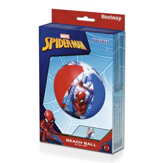 BESTWAY μπάλα θαλάσσης 98002, 51cm, Spider-Man