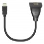 GOOBAY HDMI splitter 68784, 1x input/2x output, 1080p, μαύρο