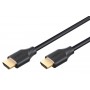 GOOBAY καλώδιο HDMI 2.2 80094, 16K/60Hz, 96 Gbps, 2m, μαύρο