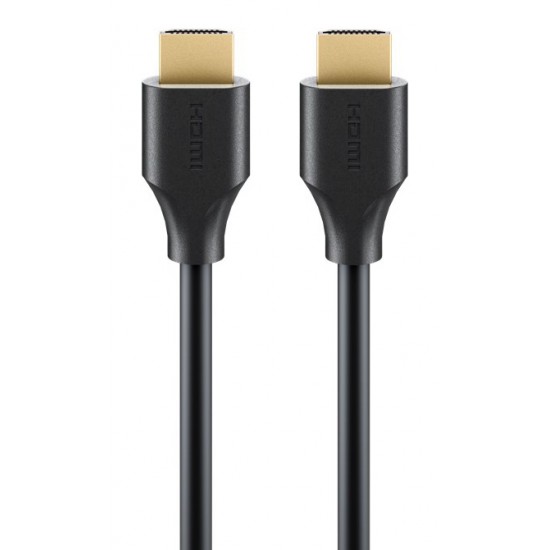 GOOBAY καλώδιο HDMI 2.2 80094, 16K/60Hz, 96 Gbps, 2m, μαύρο