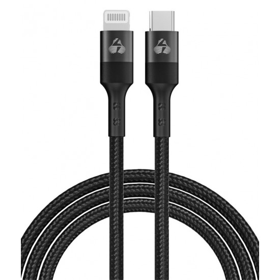POWERTECH καλώδιο Lightning σε USB-C PTR-0203, PD 27W, 480Mbps, 1m, μαύρο