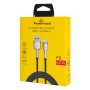 POWERTECH καλώδιο USB-C σε USB PTR-0199, PD 60W, 480Mbps, 1m, μαύρο/γκρι