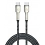 POWERTECH καλώδιο USB-C PTR-0198, PD 60W, 480Mbps, 1m, μαύρο