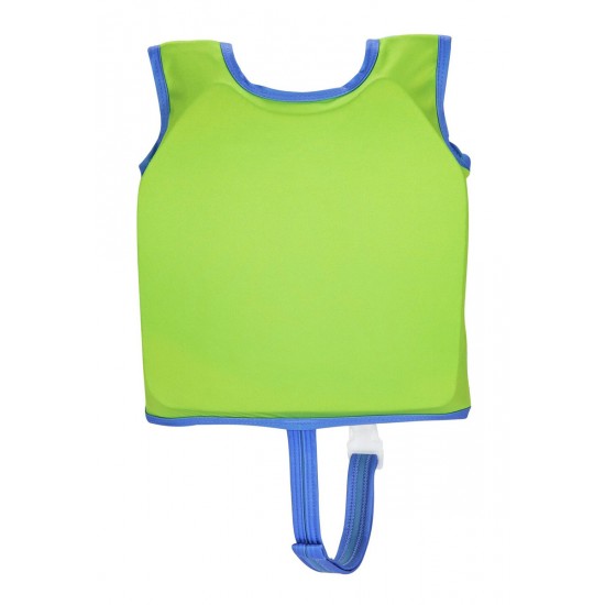 BESTWAY παιδικό γιλέκο κολύμβησης 32176, S/M, 1-3 ετών, 50+UPF, πράσινο