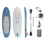 BESTWAY φουσκωτή σανίδα SUP/kayak Oceana 6532B με αποσπώμενο κάθισμα, 305x84x15cm, μπλε