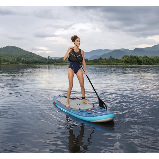 BESTWAY φουσκωτή σανίδα SUP/kayak Oceana 6532B με αποσπώμενο κάθισμα, 305x84x15cm, μπλε