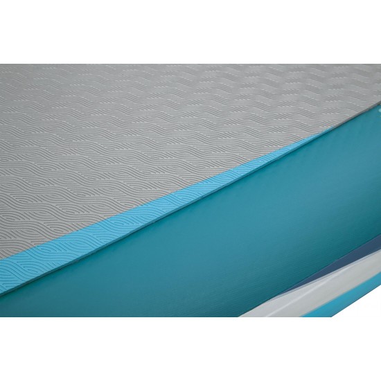 BESTWAY φουσκωτή σανίδα SUP Aqua Drifter View 6532H με διάφανο παράθυρο, 335x91.5x15cm, μπλε