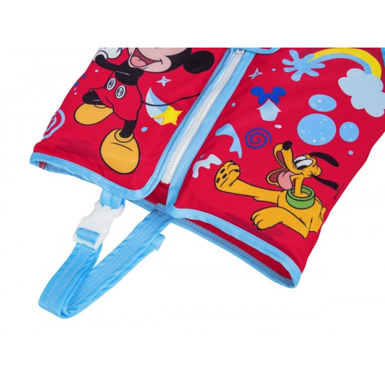 BESTWAY παιδικό γιλέκο κολύμβησης 9101D, S/M, 1-3 ετών, 50+UPF, Mickey/κόκκινο