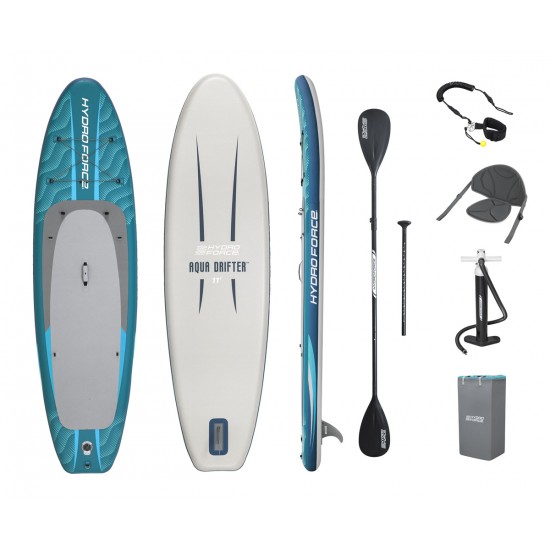 BESTWAY φουσκωτή σανίδα SUP/kayak Oceana 6532D με αποσπώμενο κάθισμα, 335x91.5x15cm, μπλε