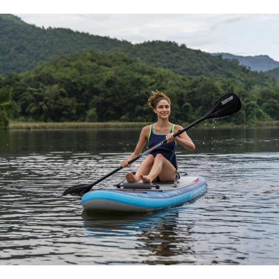 BESTWAY φουσκωτή σανίδα SUP/kayak Oceana 6532D με αποσπώμενο κάθισμα, 335x91.5x15cm, μπλε