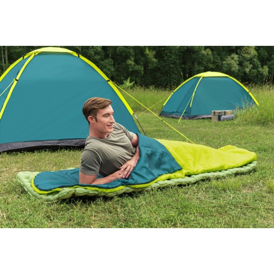 BESTWAY sleeping bag 68102, μονό, 220x75cm, lime